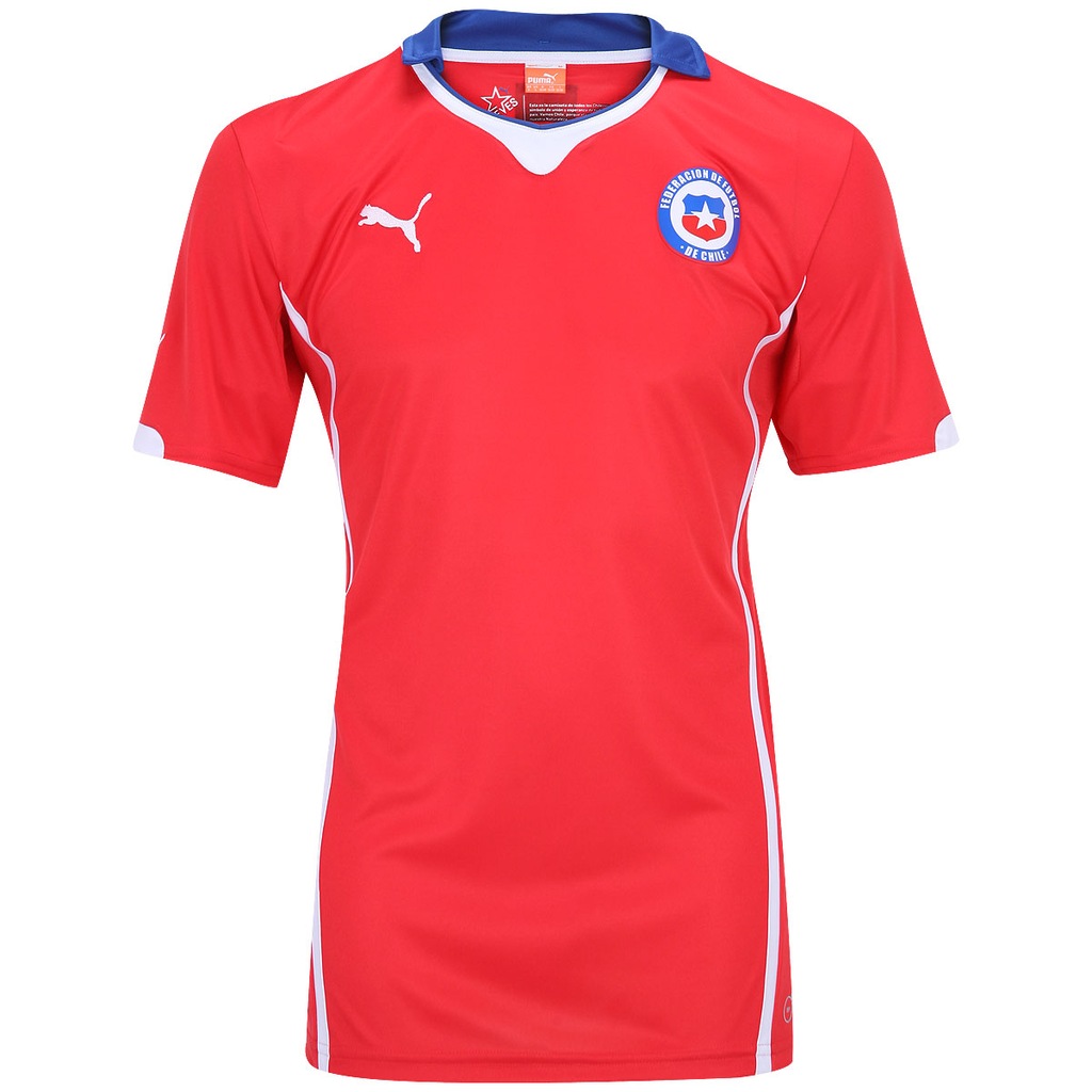 Camisa Puma Chile I 2014 s/ nº - Foto 1