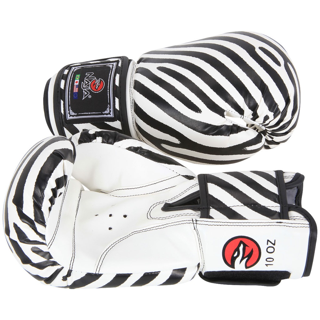 Luvas de Boxe Naja Zebra 10OZ - Foto 2