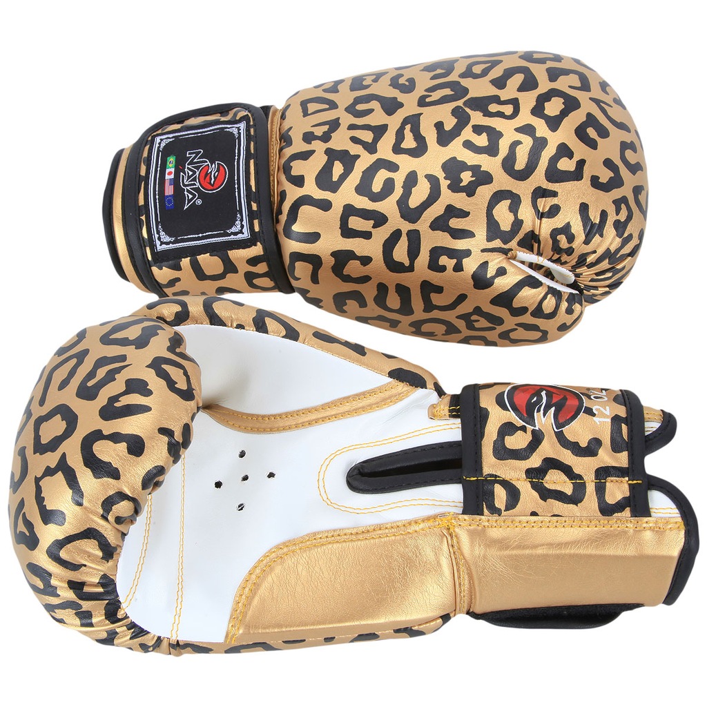 Kit de Boxe Naja Onça Com Luva 12OZ Bandagem e Protetor Bucal - Foto 3