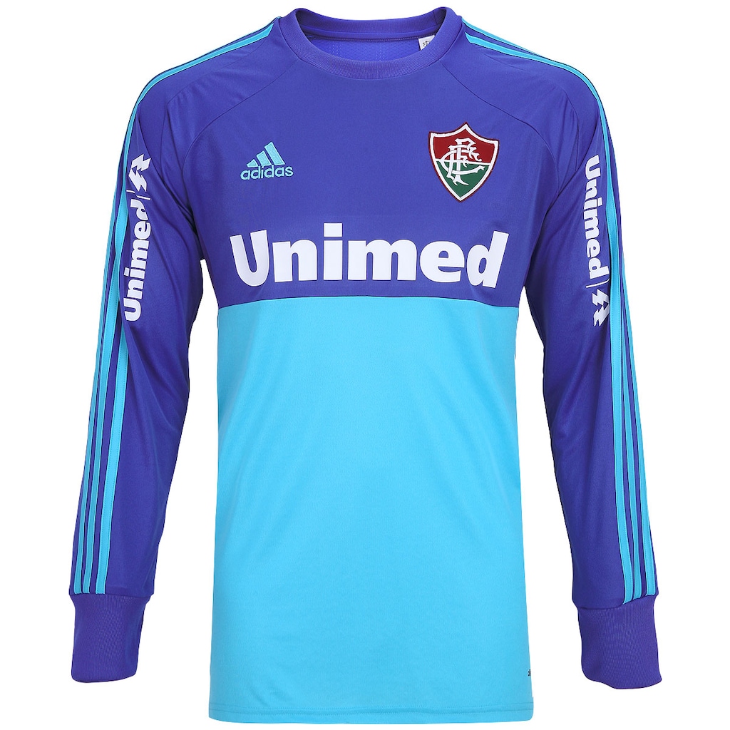 Camisa de Goleiro Fluminense II 2014 s/nº adidas - Manga Longa - Foto 1