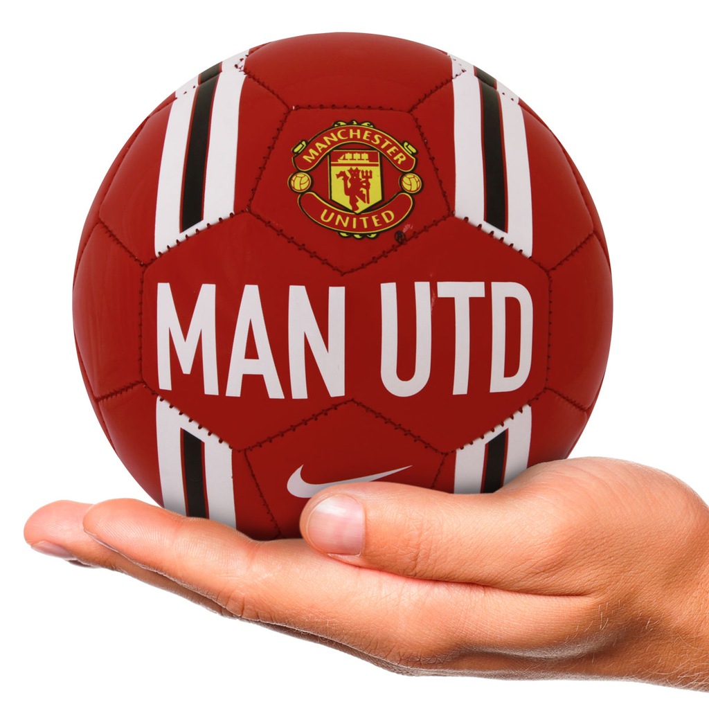 Minibola de Futebol de Campo Nike Manchester United - Infantil - Foto 1