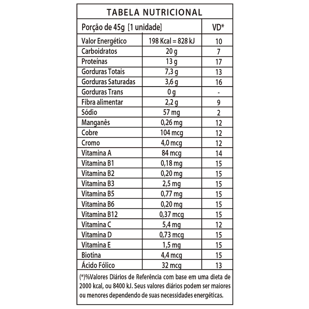 Imagem 2 do produto Barra de Proteína Integralmédica Protein Crisp - Trufa de Avelã - 12 Unidades