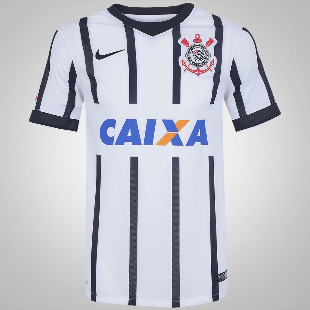 Camisa do Corinthians I 2014 s/nº Nike - Foto 1