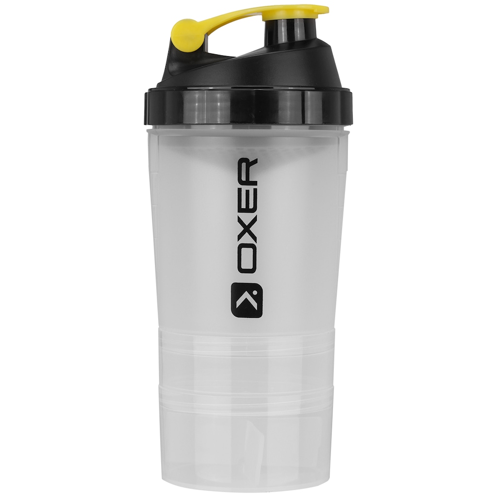 Coqueteleira Oxer Multishaker Basic com 2 Compartimentos - 600ml - Foto 1