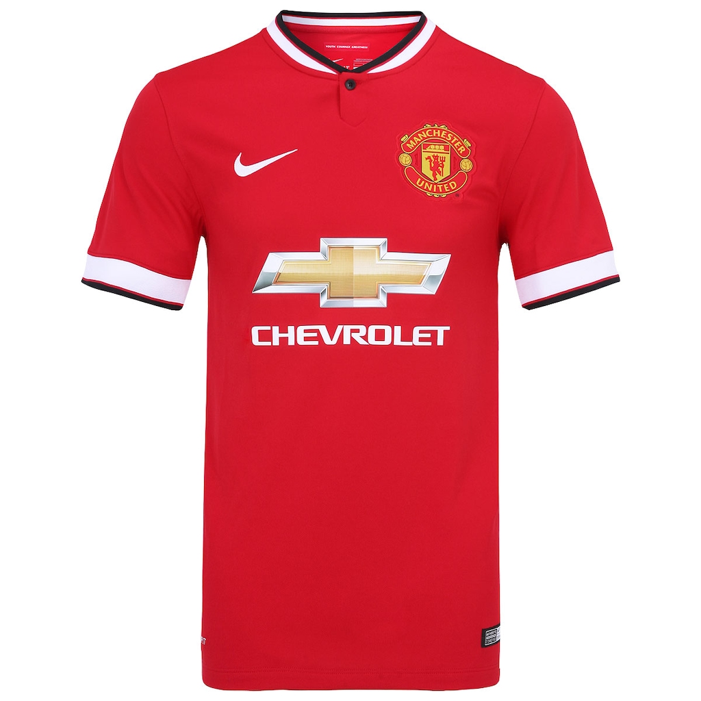 Camisa Nike Manchester United I 2014-2015 s/ nº | Centauro