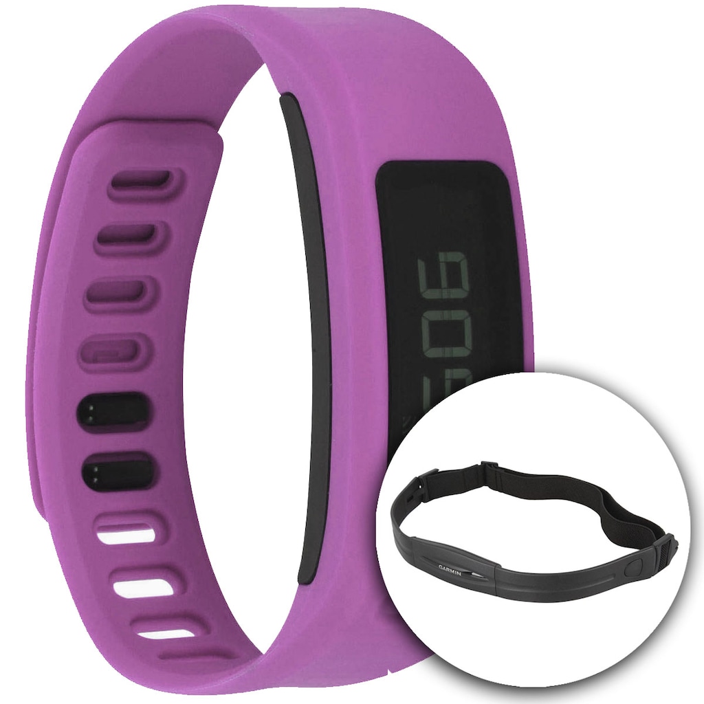 Pulseira Inteligente Fitness Garmin com HRM (Cinta) - Foto 1