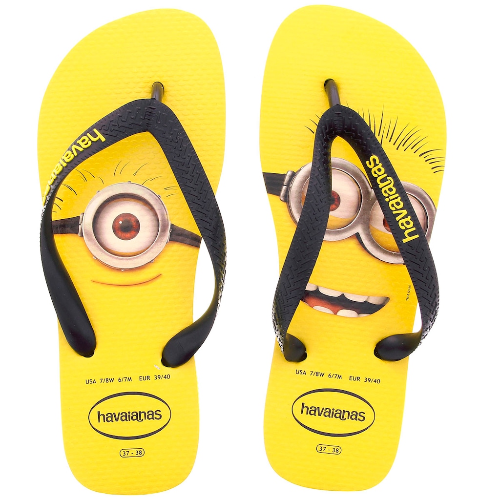 Chinelo Havaianas Minions – Masculino - Foto 1