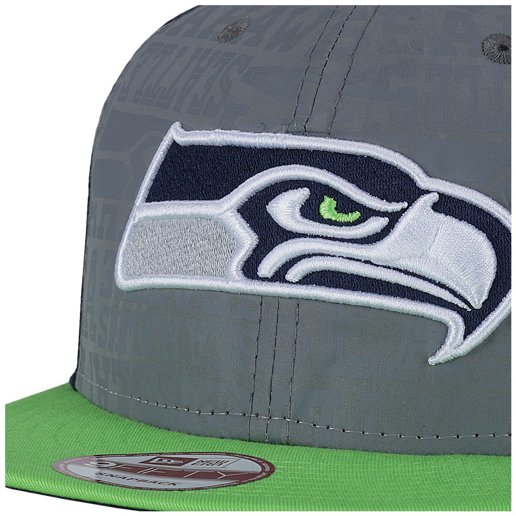 Boné New Era Seattle Seahawks NFL - Snapback - Adulto - Foto 3
