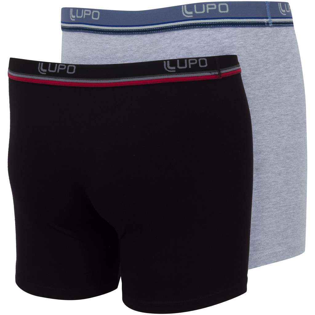 Imagem 2 do produto Kit de Cueca Boxer Lupo com 2 Unidades - Adulto