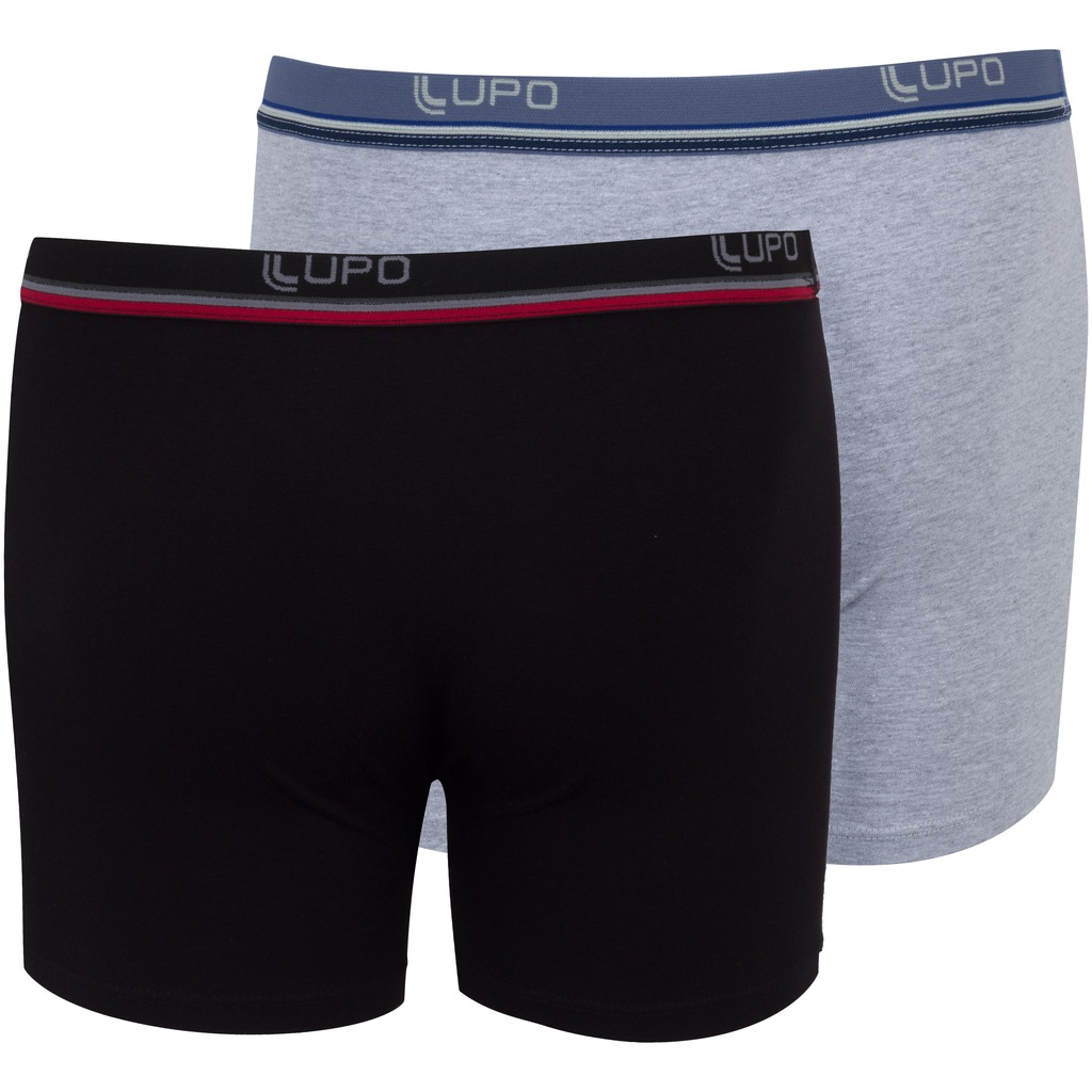 Imagem 4 do produto Kit de Cueca Boxer Lupo com 2 Unidades - Adulto