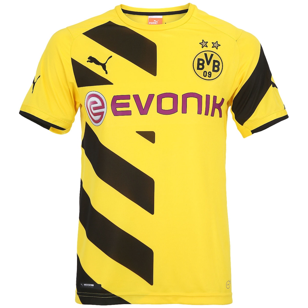 2014-2015 PUMA ユニフォーム ドルトムント gameshirt Camisa do Borussia Dortmund I 2014-2015 s/nº Puma | Centauro