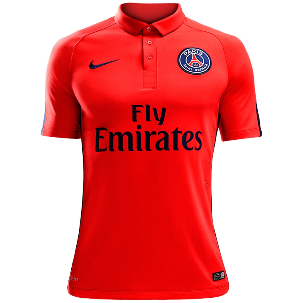 Camisa Nike Paris Saint-Germain III 2014-2015 s/nº - Foto 1