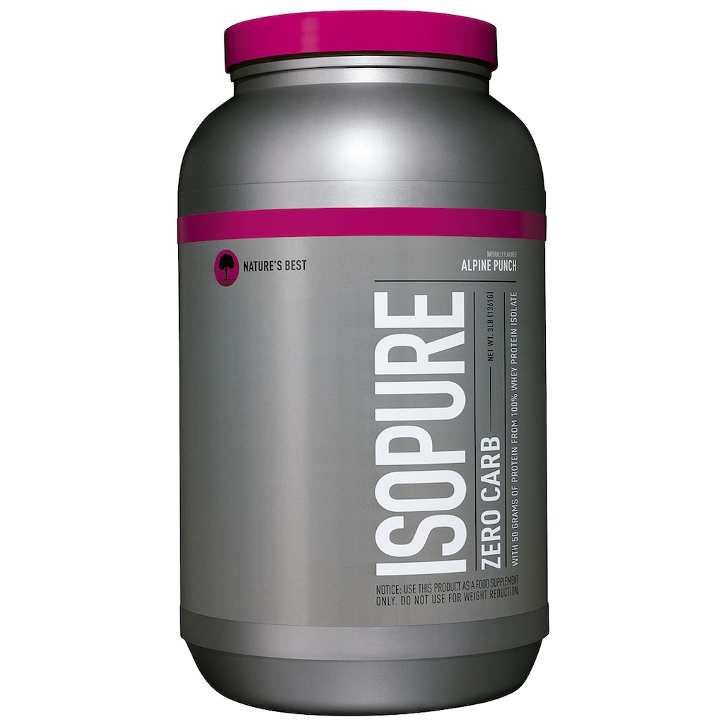 Whey Protein Isolado Natures Best Isopure Zero Carb - Frutas Vermelhas - 1,36Kg - Foto 1