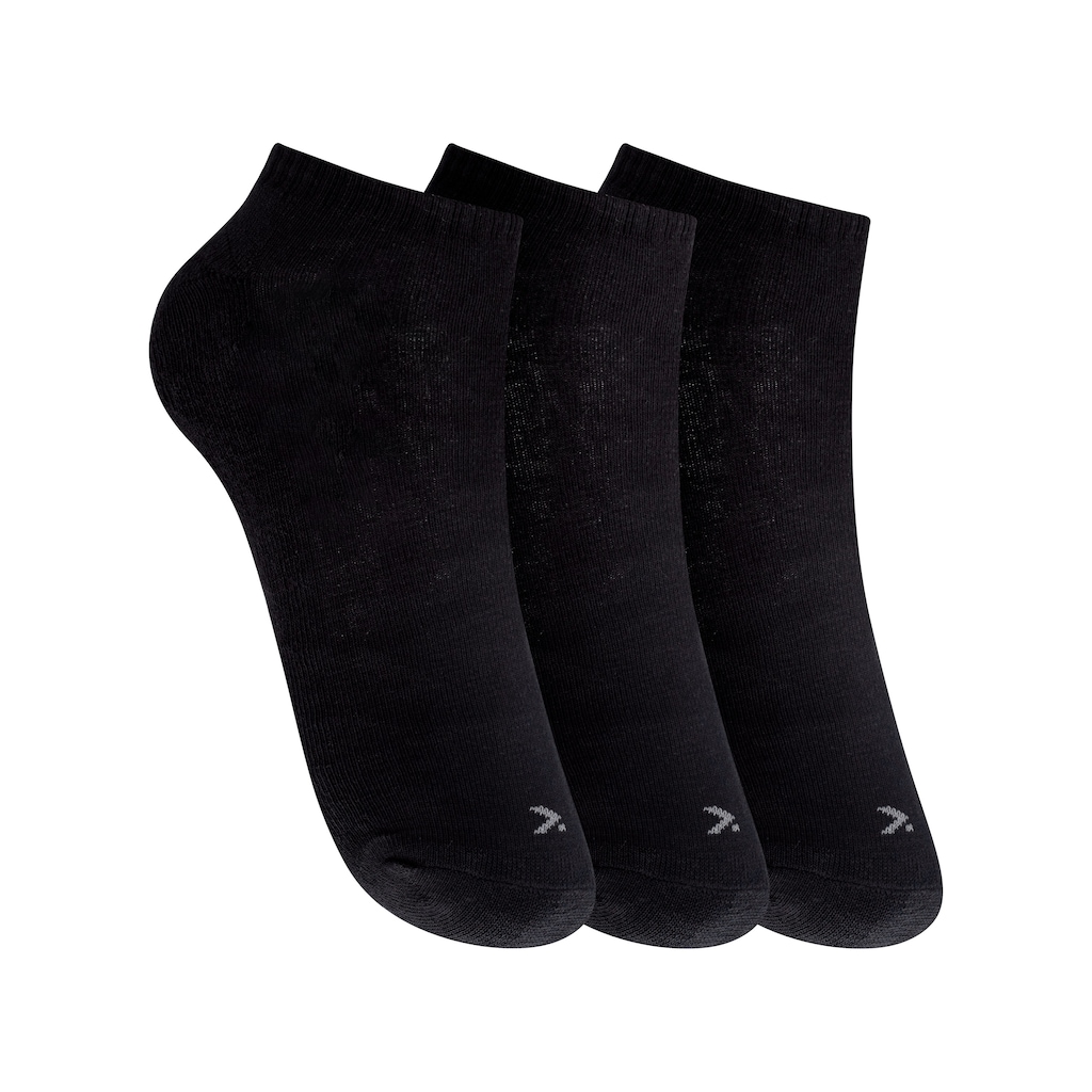 Kit de Meias Sapatilha Oxer com 3 Pares - 39 a 44 - Adulto - Foto 1