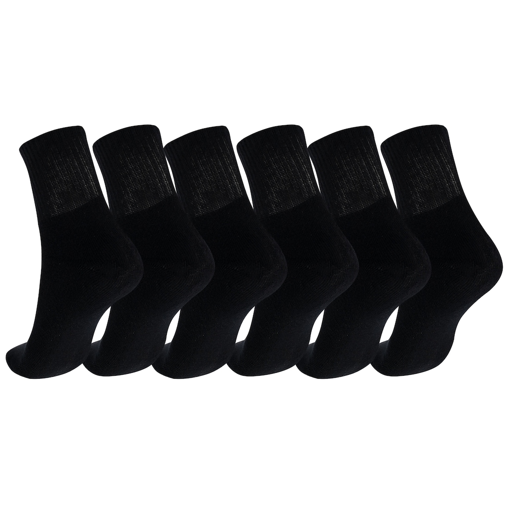 Imagem 2 do produto Kit 3 Pares de Meias Atoalhadas Cano Médio Tamanho 34 - 38 Casual Oxer Adulto