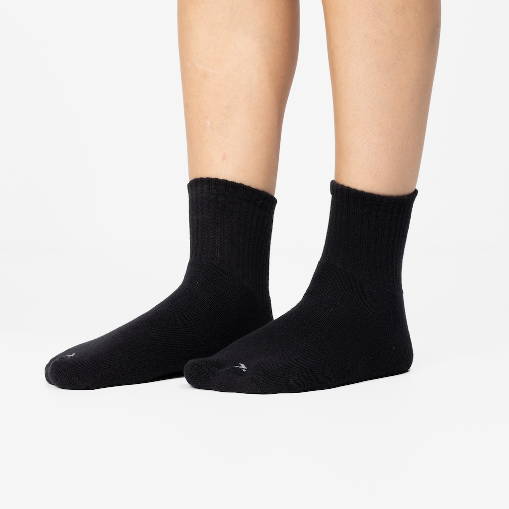 Imagem 3 do produto Kit 3 Pares de Meias Atoalhadas Cano Médio Tamanho 34 - 38 Casual Oxer Adulto