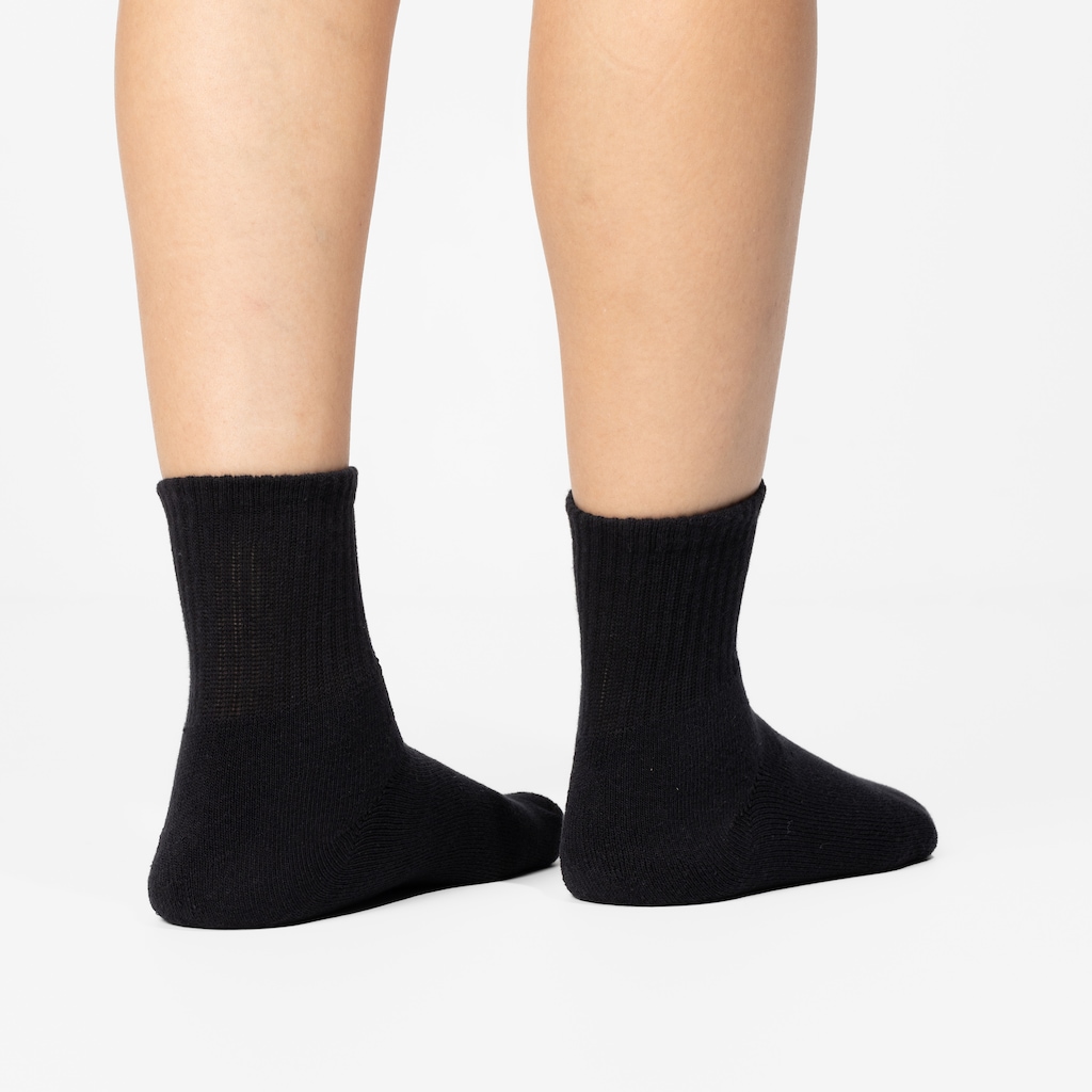 Imagem 4 do produto Kit 3 Pares de Meias Atoalhadas Cano Médio Tamanho 34 - 38 Casual Oxer Adulto