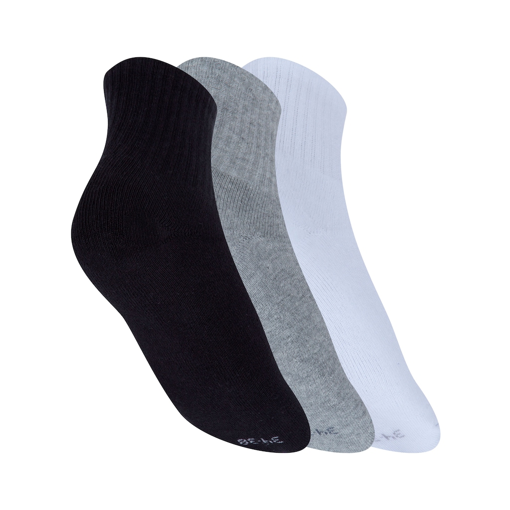 Imagem 2 do produto Kit 3 Pares de Meias Atoalhadas Cano Médio Tamanho 34 - 38 Casual Oxer Adulto