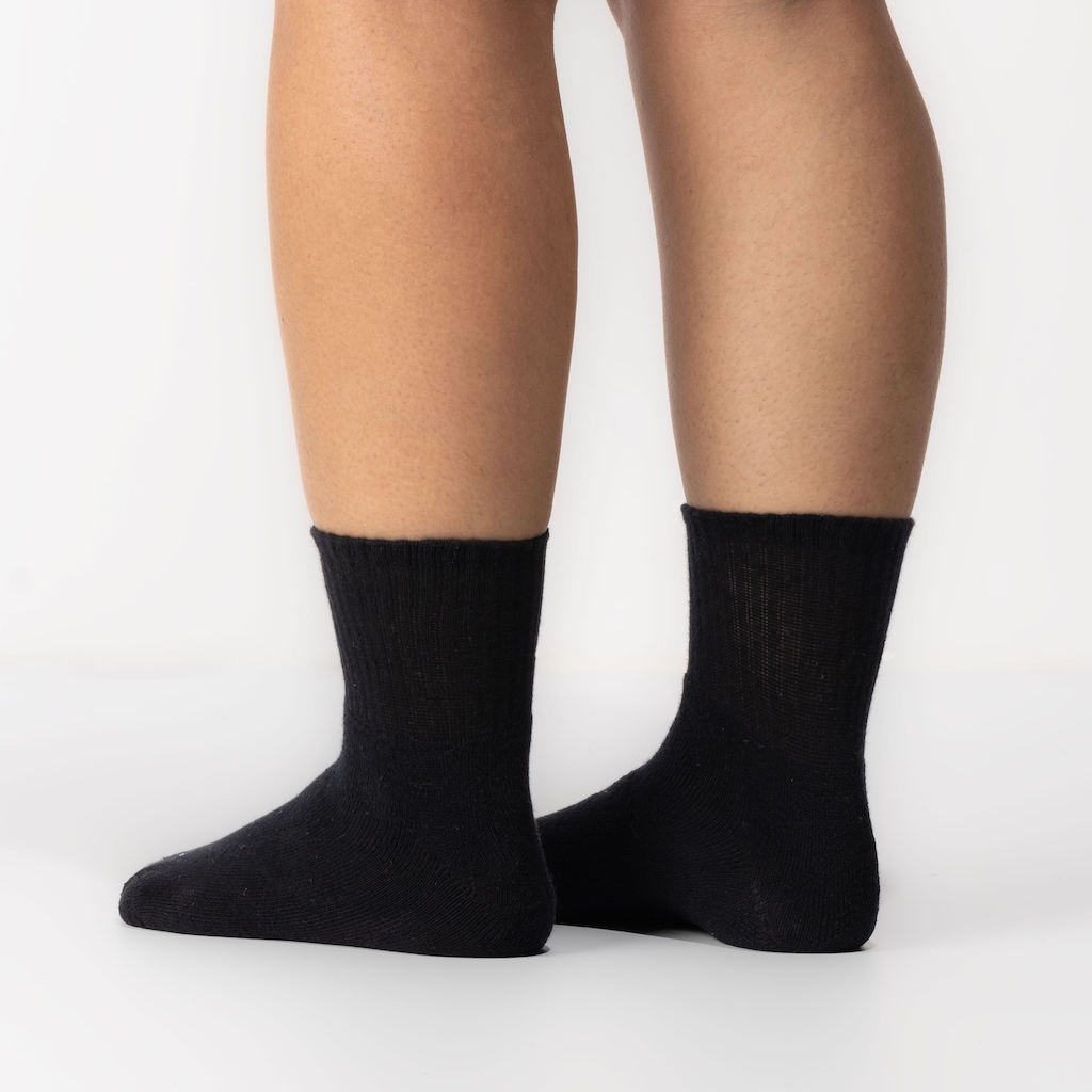 Imagem 4 do produto Kit 3 Pares de Meias Atoalhadas Cano Médio Tamanho 34 - 38 Casual Oxer Adulto