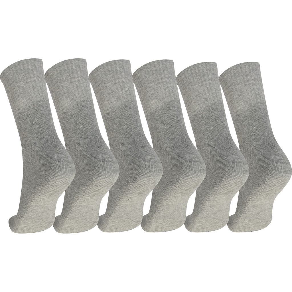 Imagem 2 do produto Kit 3 Pares de Meias Atoalhadas Cano Médio Tamanho 39-44 Casual Oxer Adulto