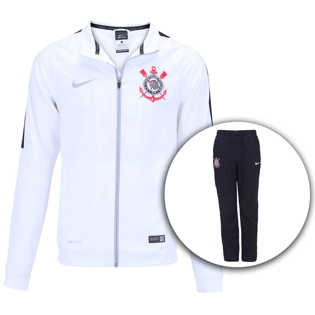 Agasalho de Treino do Corinthians Nike – Masculino - Foto 1