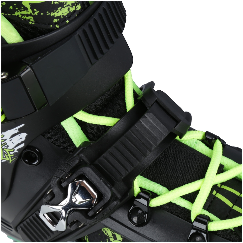 Imagem 3 do produto Patins Oxer Freestyle - In Line - Freestyle / Slalom - ABEC 9 - Base de Alumínio