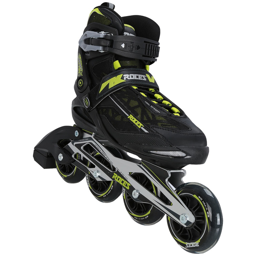 Patins Roces Xenon - In Line - Fitness - ABEC 7 - Ajustável - Foto 1