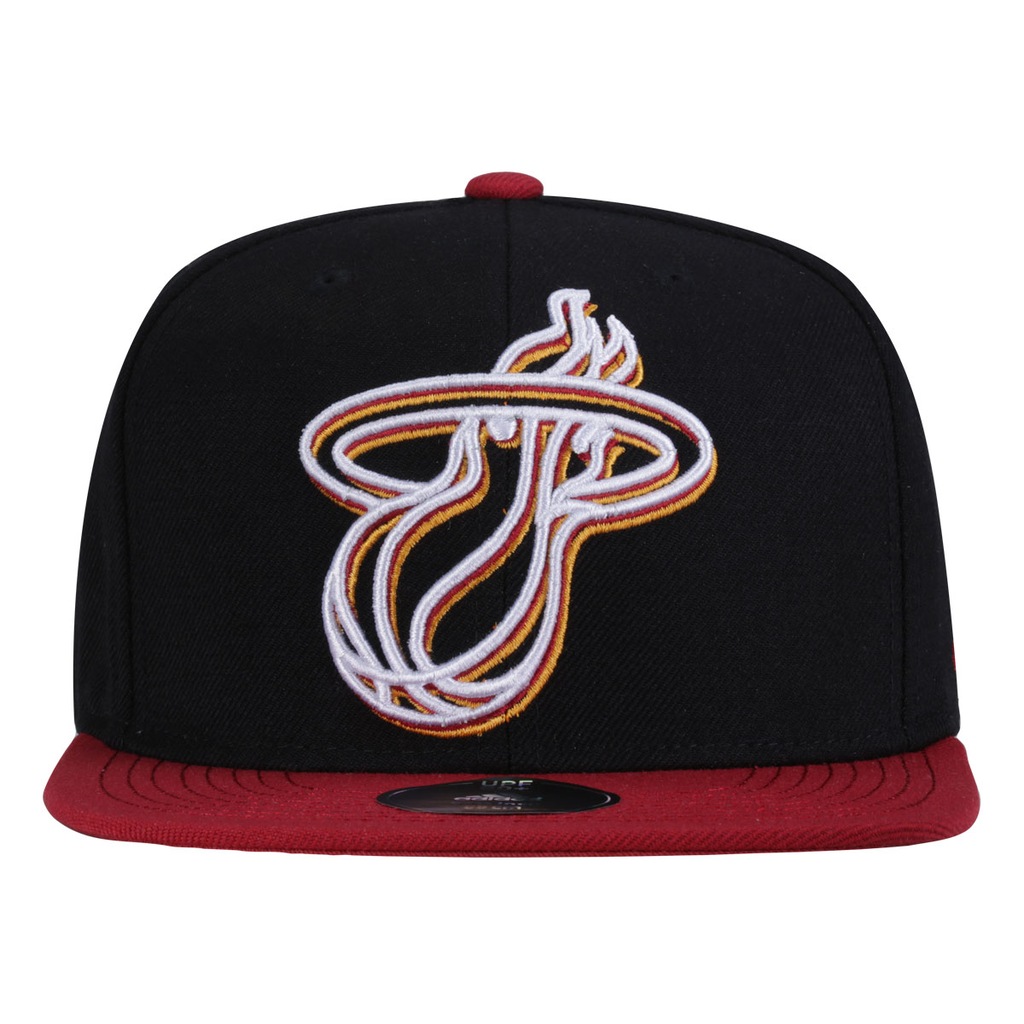 Boné Aba Reta adidas Miami Heat - Snapback - Adulto - Foto 1