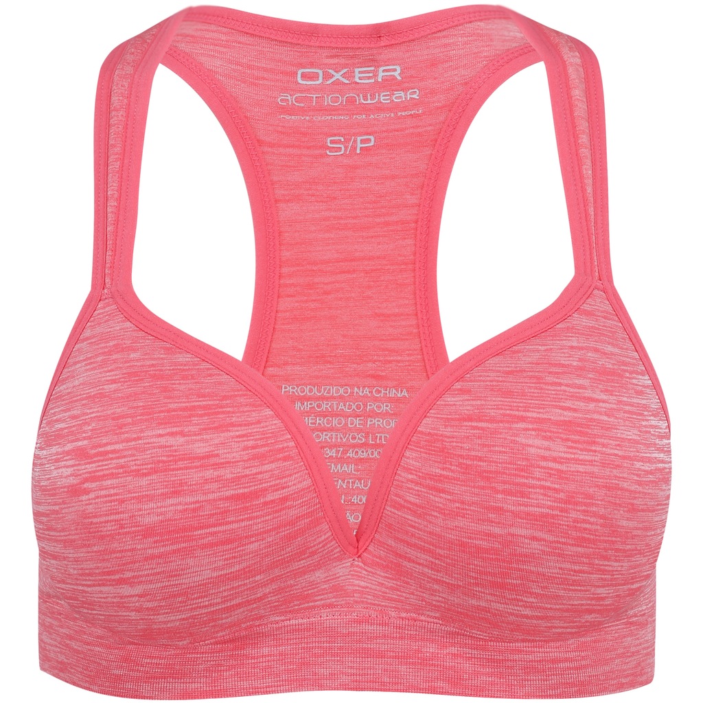 Top Fitness com Bojo Oxer Seamless Vitória - Adulto - Foto 1