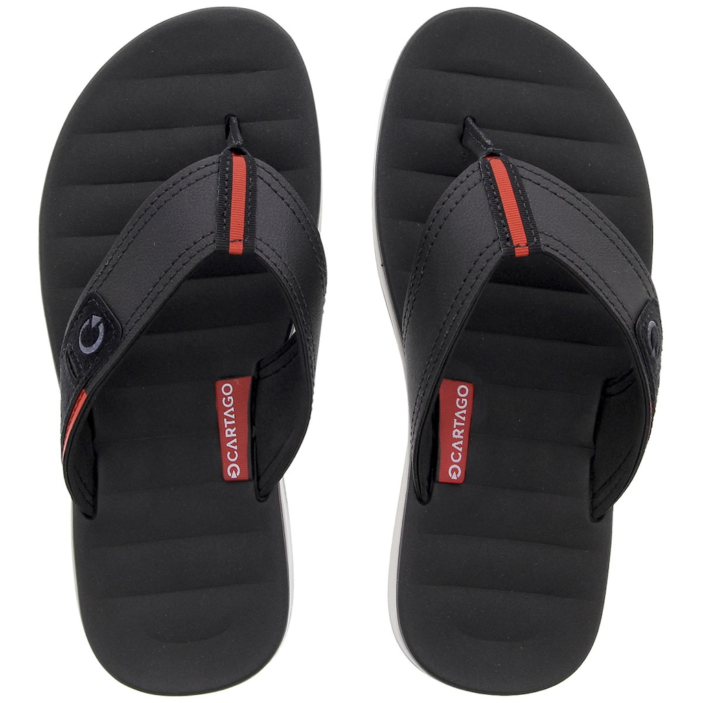 Chinelo Grendene Cartago Málaga Dedo - Masculino - Foto 1
