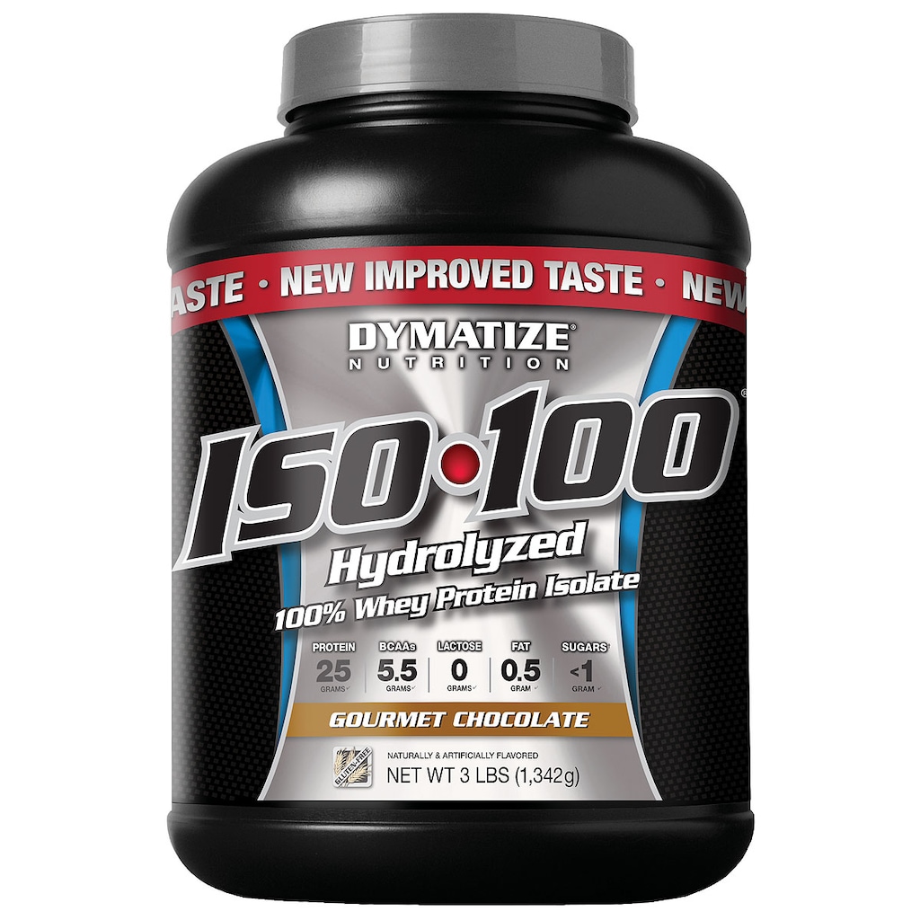 Whey Protein Isolado Dymatize ISO 100 Hydrolyzed - Chocolate - 1,34Kg - Foto 1
