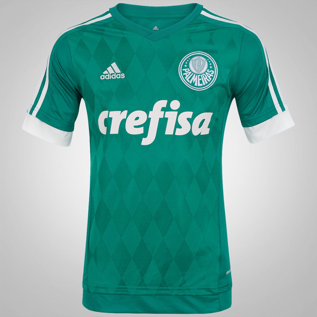 Camisa do Palmeiras I 2015 adidas - Masculina - Foto 1