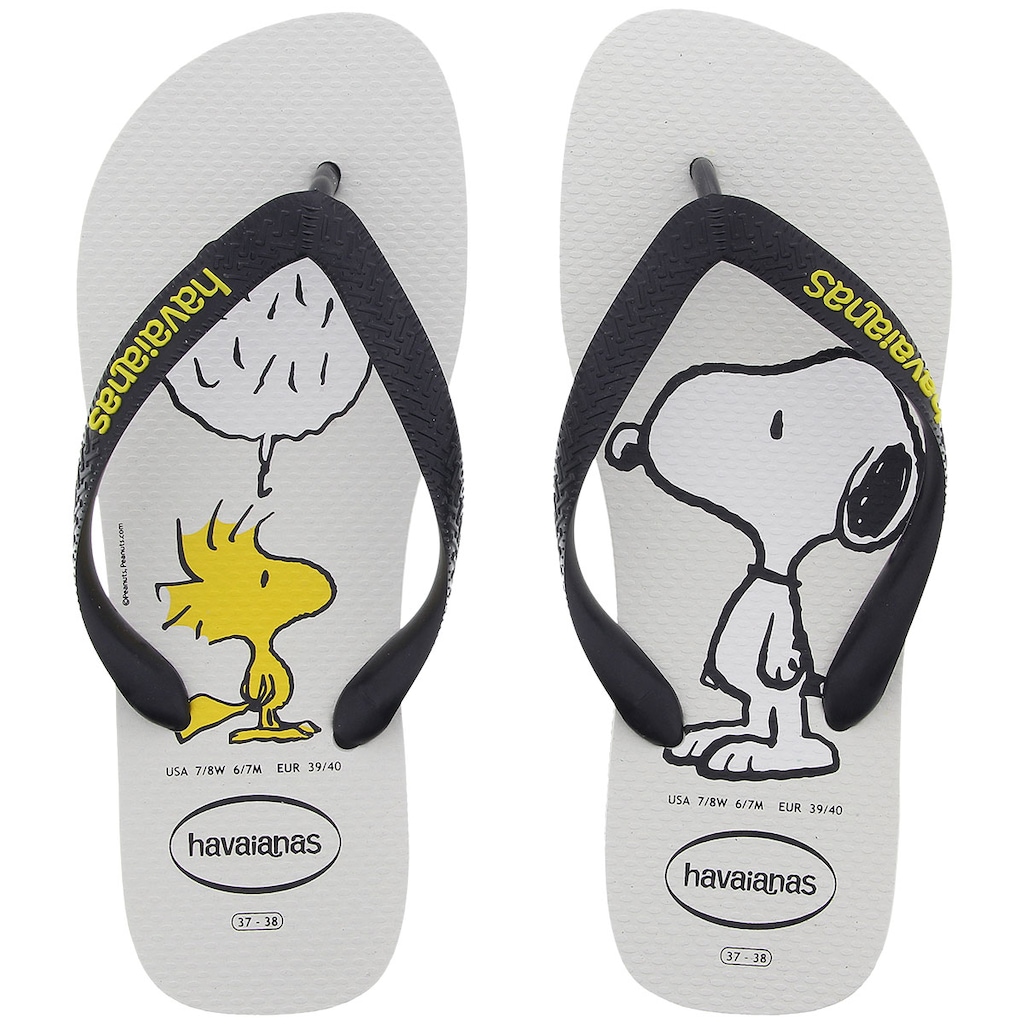 Chinelo Havaianas Snoopy 16 - Adulto - Foto 1
