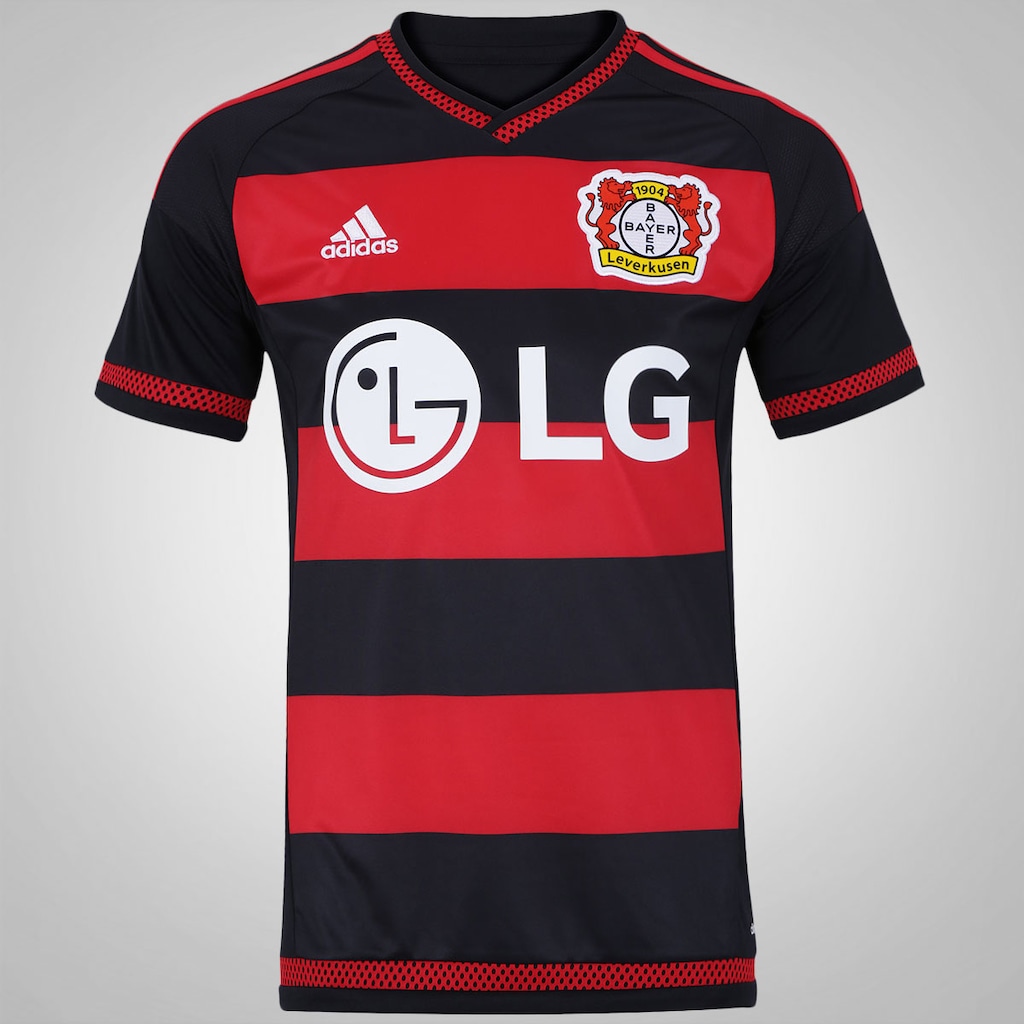 Camisa do Bayer Leverkusen I 15/16 adidas - Foto 1