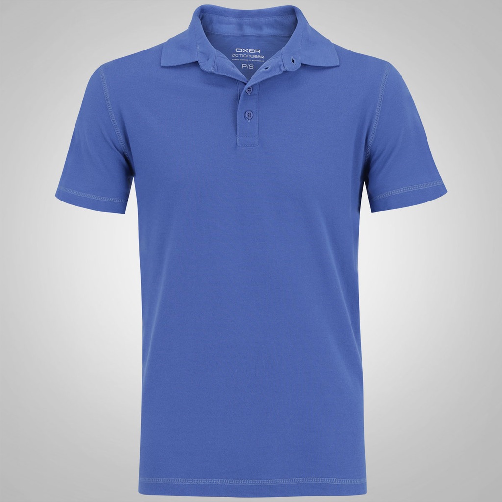 Camisa Polo Oxer Lisa Dry - Masculina - Foto 1