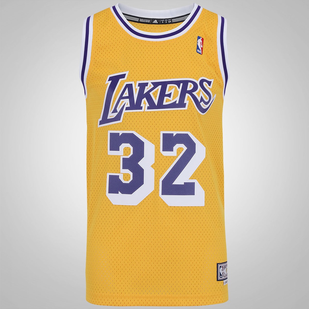 Camiseta Regata adidas NBA Retired Los Angeles Lakers 32 - Masculina - Foto 1