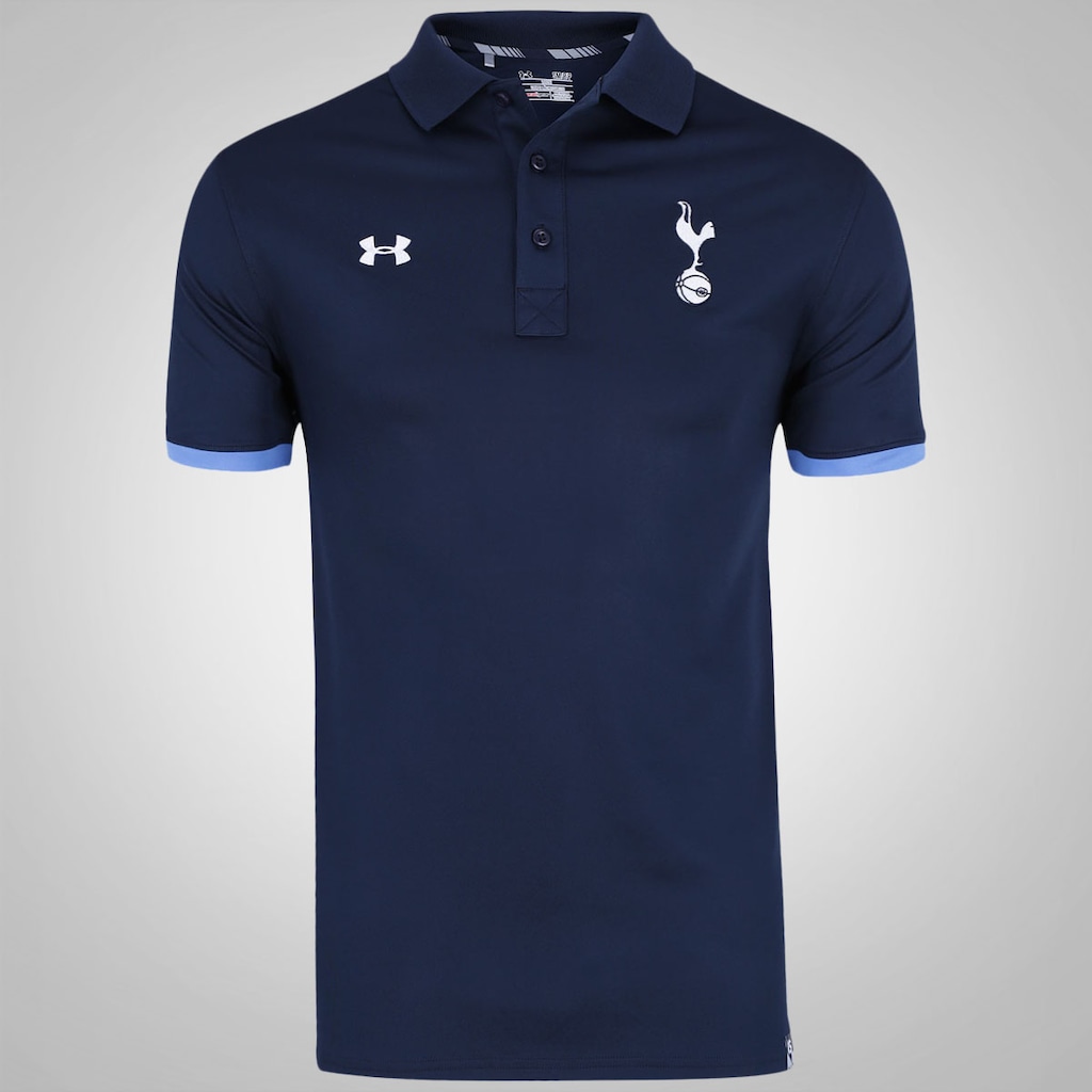 Camisa Polo do Tottenham Under Armour - Masculina - Foto 1