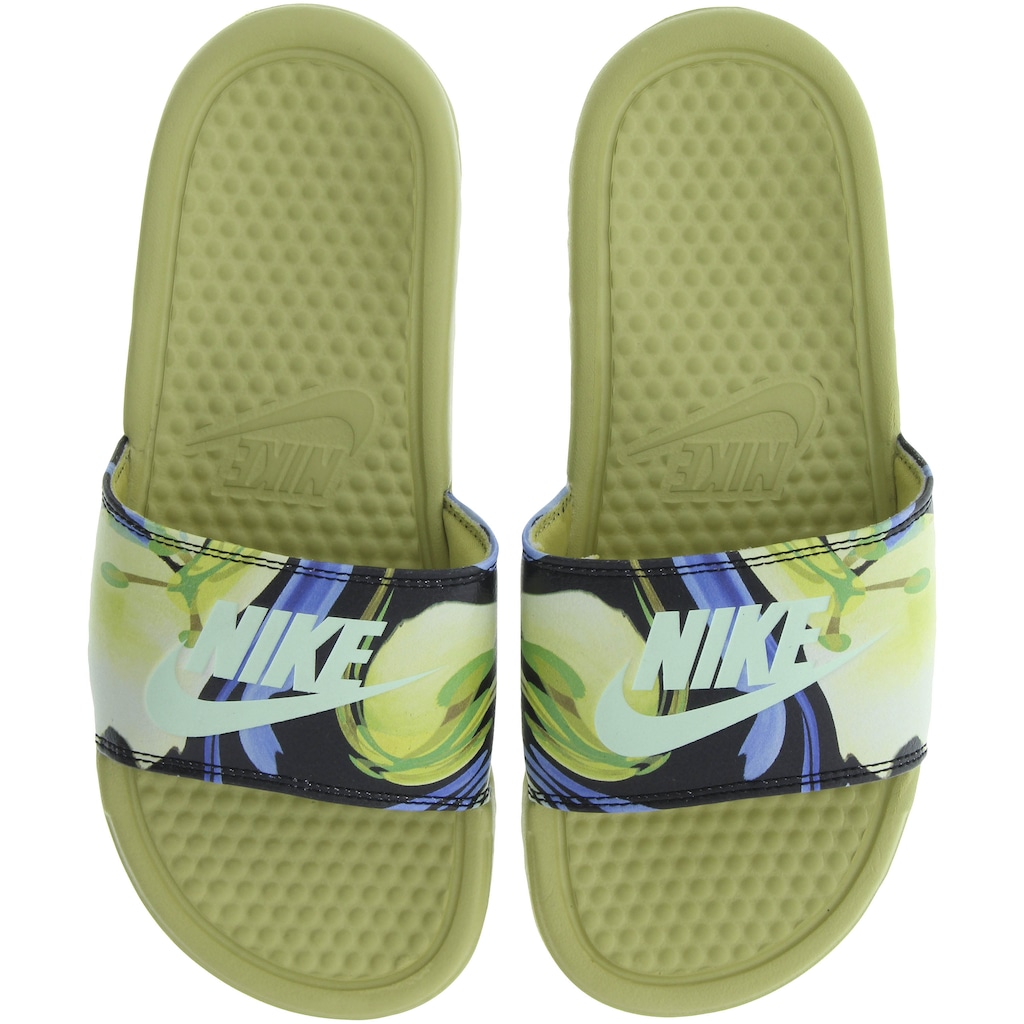 Chinelo Nike Benassi JDI Print - Slide - Feminino - Foto 1