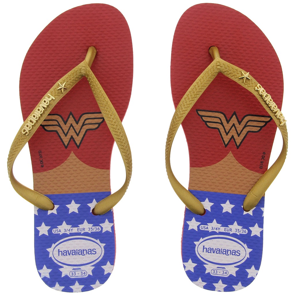 Chinelo Havaianas Heroínas - Feminino - Foto 1