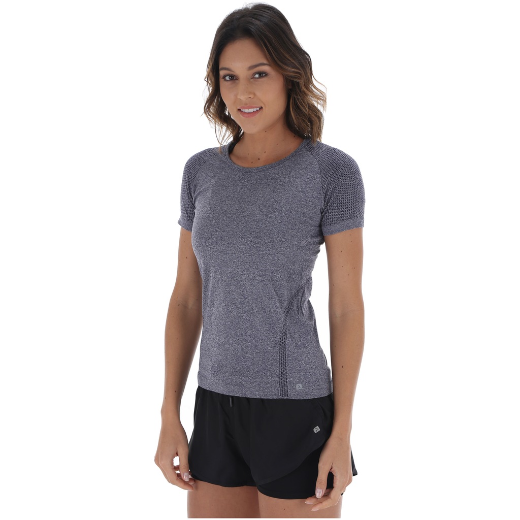 Camiseta Oxer Gain Seamless - Feminina - Foto 1