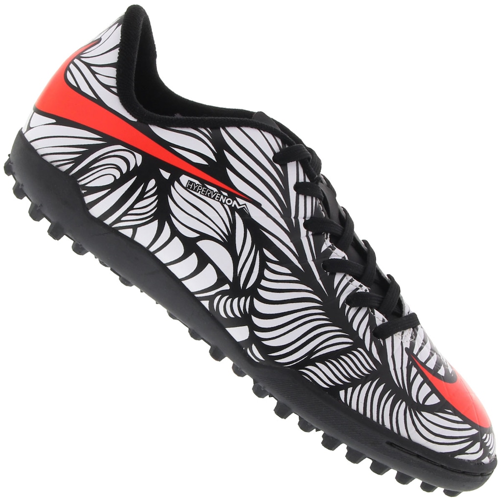 Chuteira Society Nike Hypervenom Phelon II Neymar Jr TF - Infantil - Foto 1