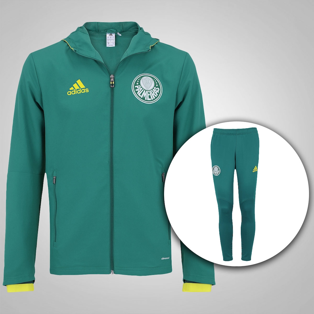 Agasalho do Palmeiras Viagem adidas - Masculino - Foto 1