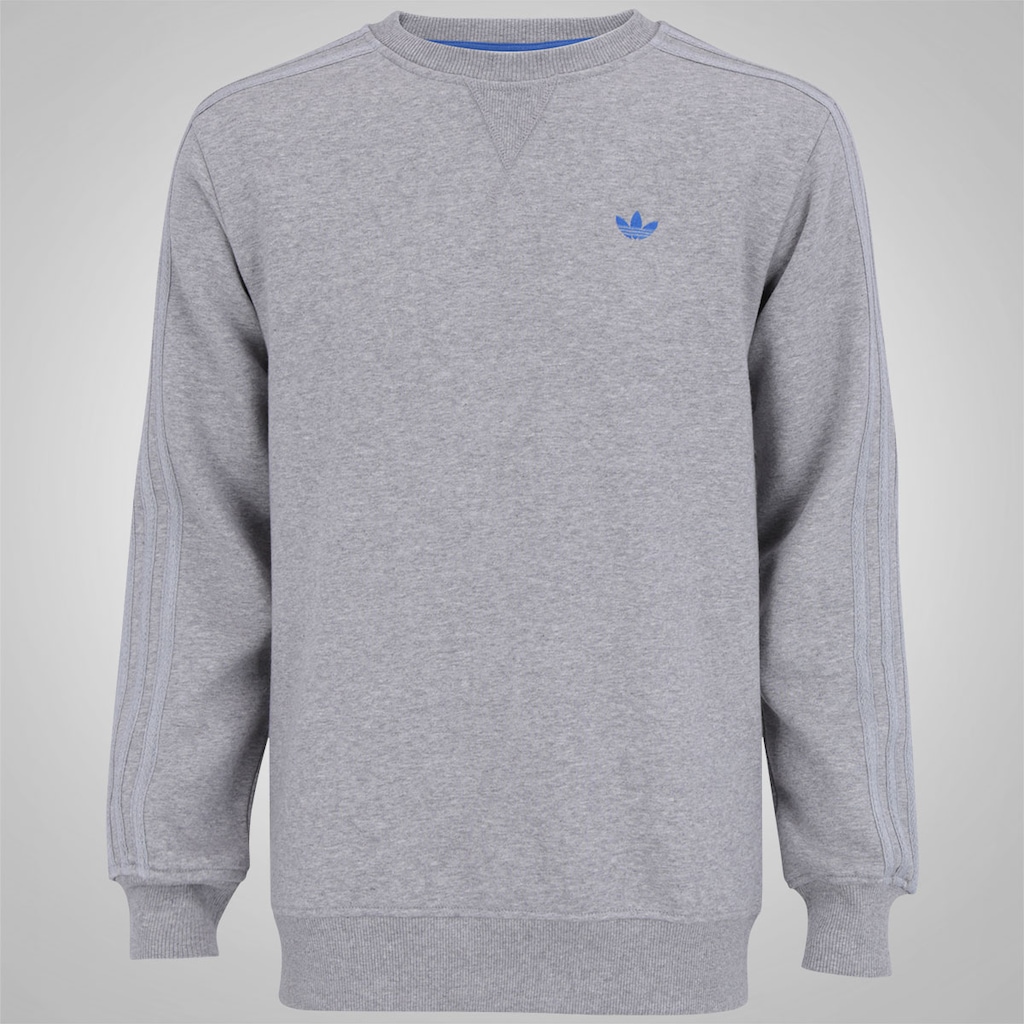 Blusão de Moletom adidas Originals Classic Trefoil Crew