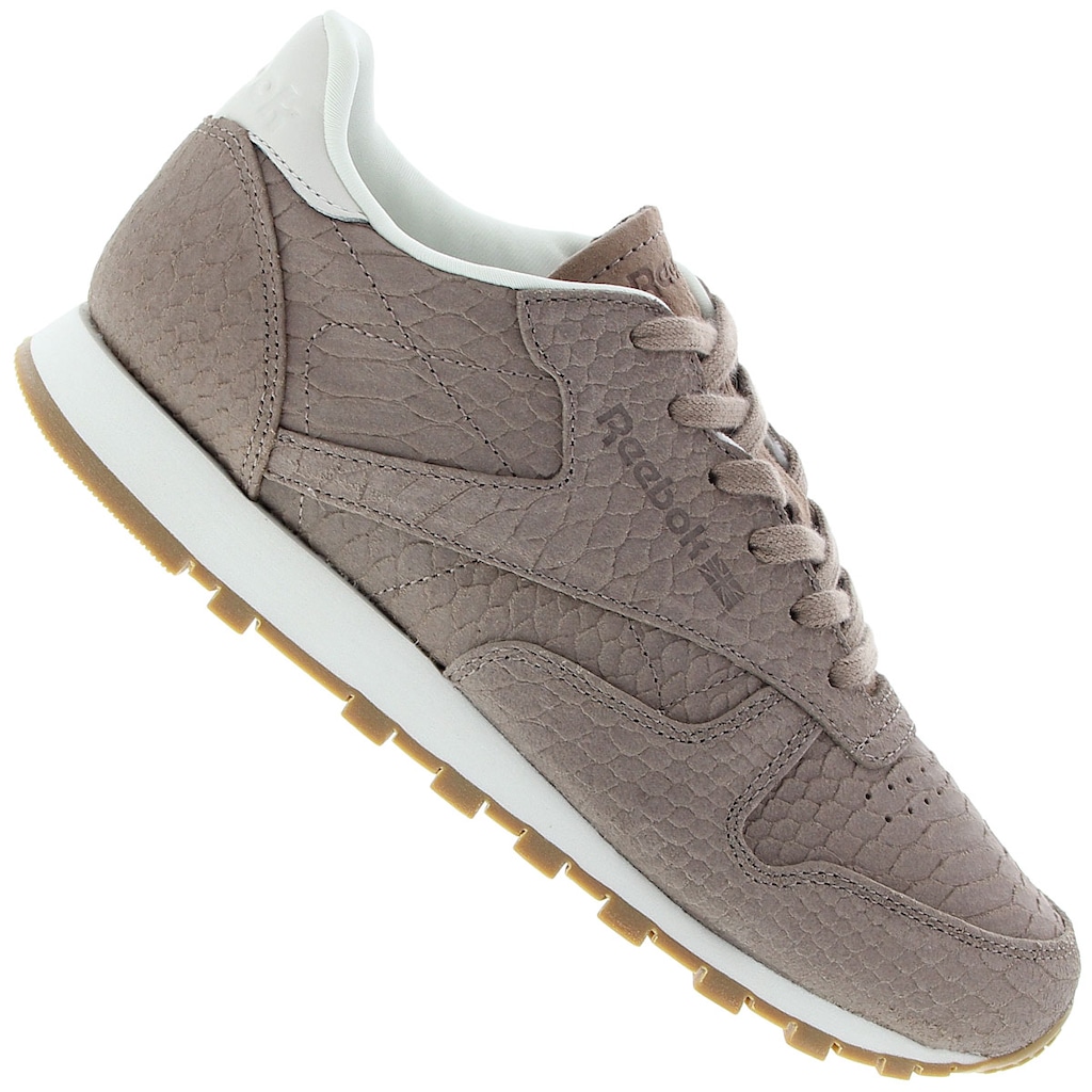 Tênis Reebok Classic Leather Exotics - Feminino - Foto 1