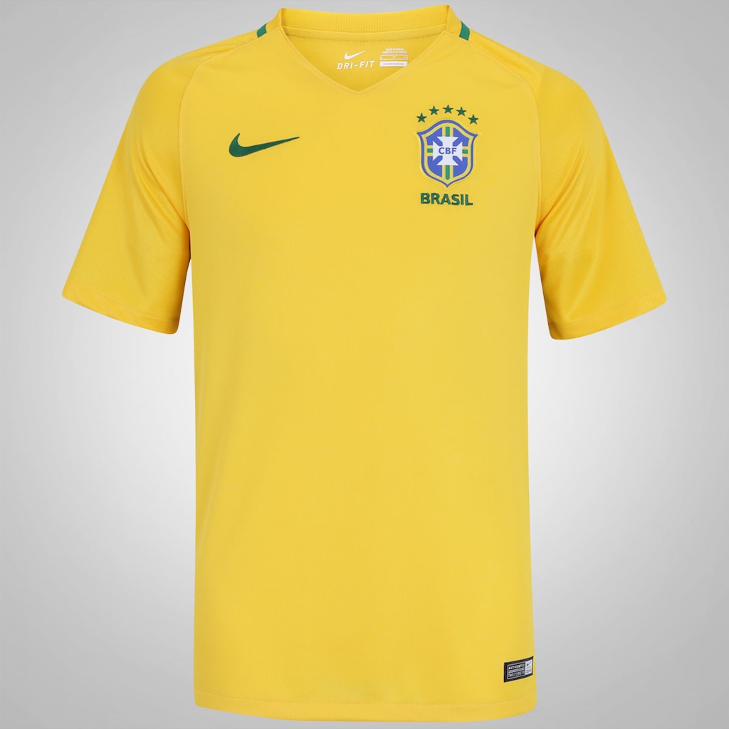 Camisa do Brasil I 2016 Nike - Masculina - Foto 1