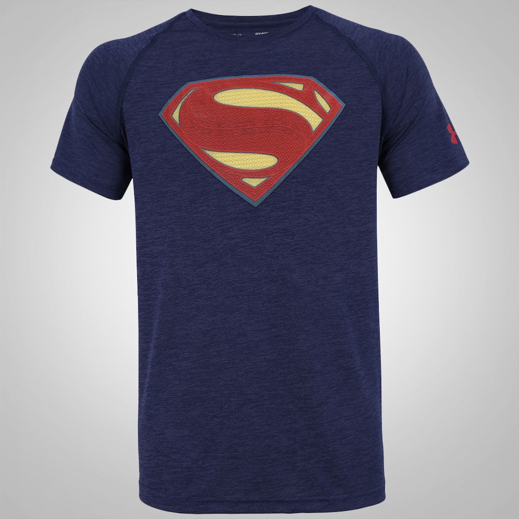 Camiseta Under Armour Alter Ego Superman - Masculina - Foto 1