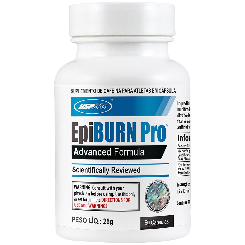 Termogênico USP Lab EpiBURN Pro - 60 Cápsulas - Foto 1