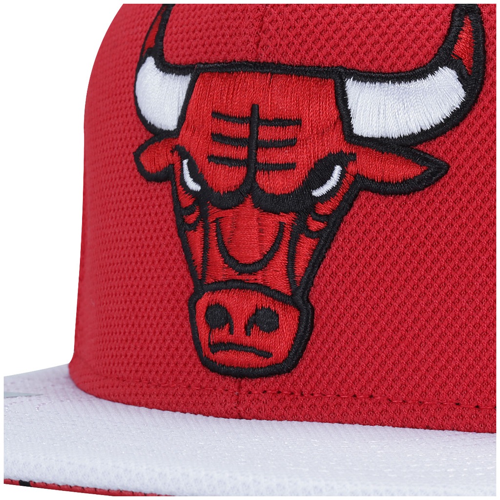 Boné Aba Reta adidas Flat NBA Chicago Bulls - Snapback - Adulto - Foto 3