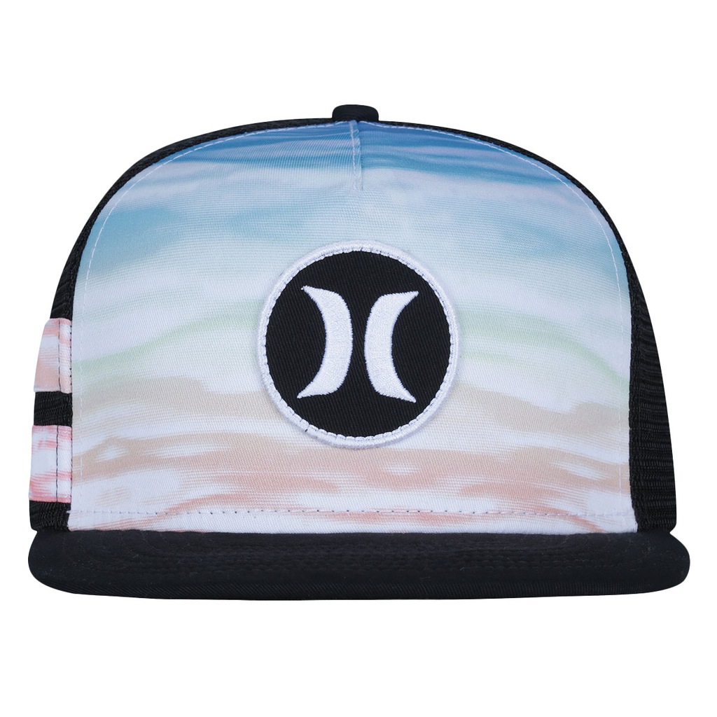 Boné Aba Reta Hurley Block Party Flow - Snapback - Trucker - Adulto - Foto 1