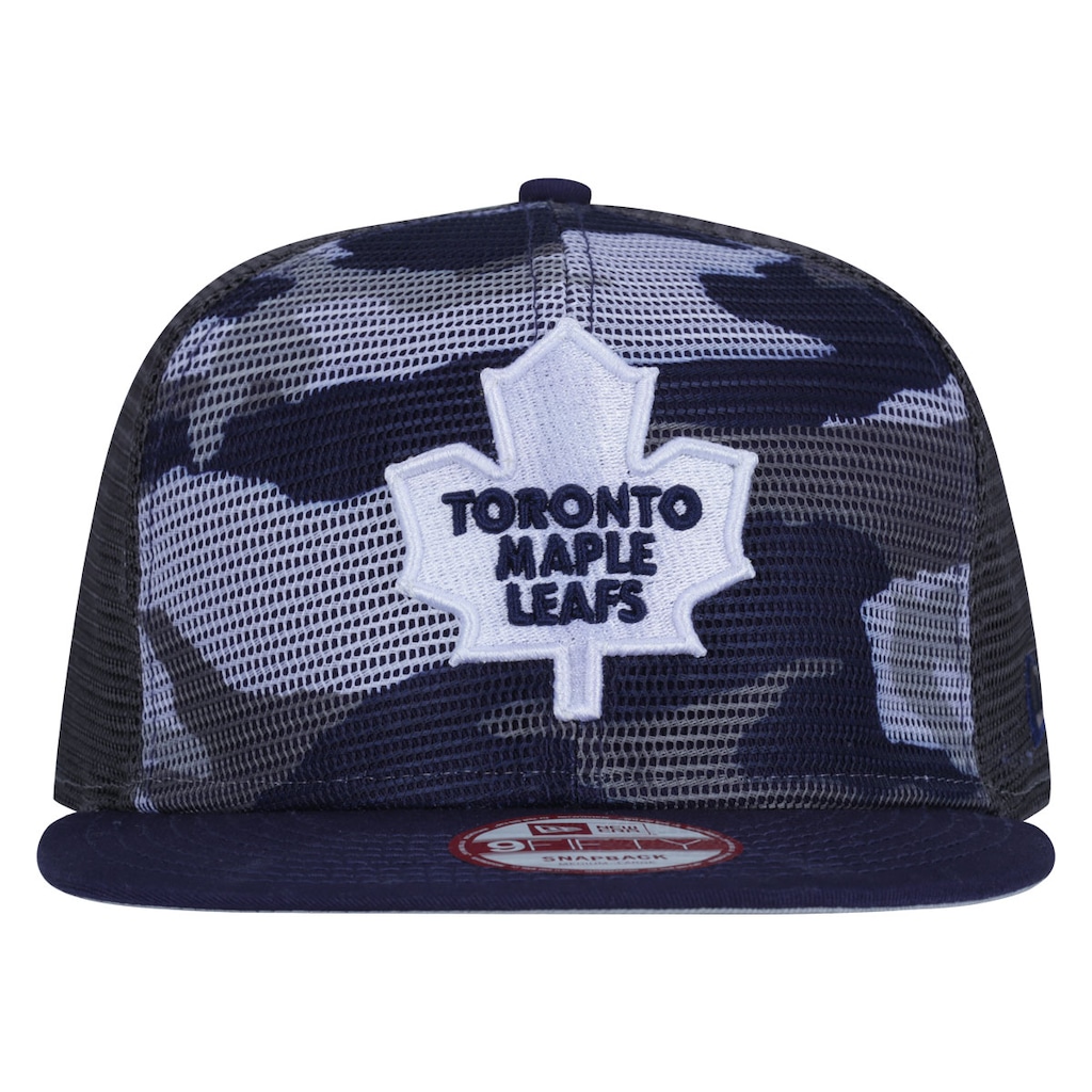 Boné Aba Reta New Era 9FIFTY Toronto Maple Leafs NHL - Trucker - Snapback - Adulto - Foto 1